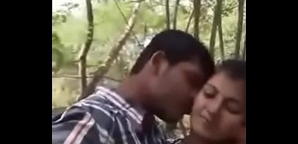  Cute Indian lover having sex at park